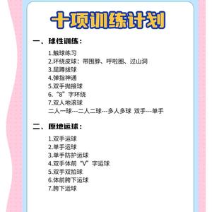 初学者如何从篮球训练中获得成长和发展